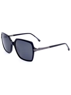 Dameszonnebril zwart/donkerblauw