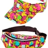 2-delige accessoiresset "Jaren 80 Funky Fashion" meerkleurig