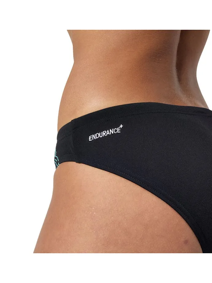 2-delige bikiniset zwart/blauw