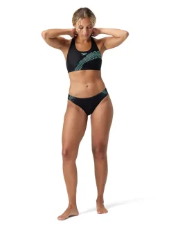 2-delige bikiniset zwart/blauw