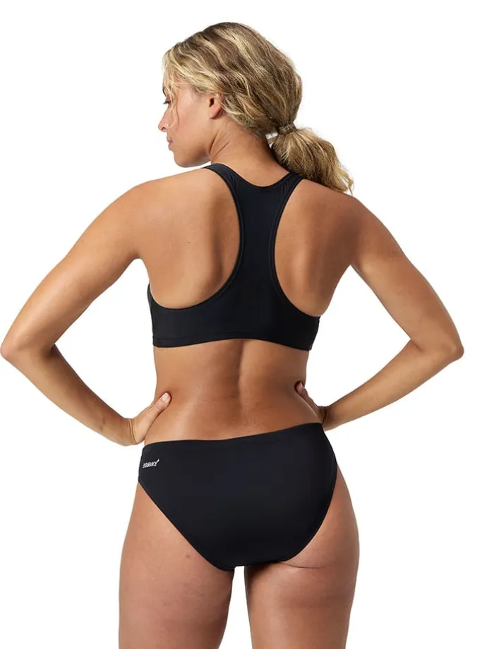 2-delige bikiniset zwart/blauw