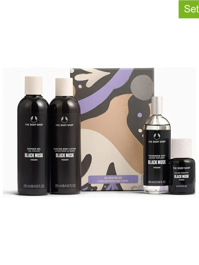 4-delige geschenkset "Black Musk"