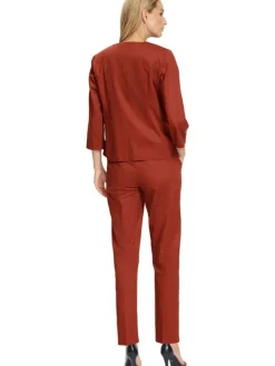 2-delige outfit rood