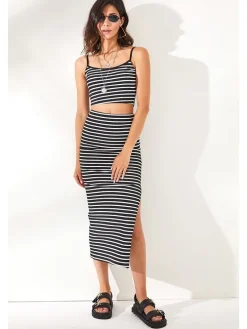 2-delige outfit zwart