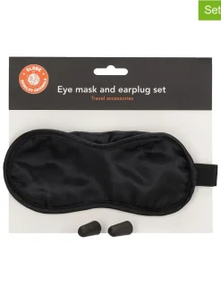 2-delige reisset: oogmasker & oordopjes zwart