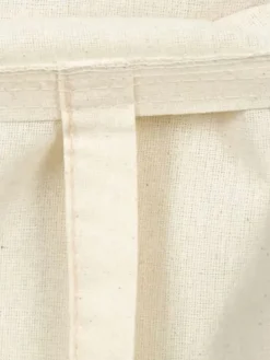 2-delige set: boodschappentassen beige - (L)25 x (B)20 cm
