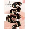 2-delige set: haarklemmen zwart/bruin/beige
