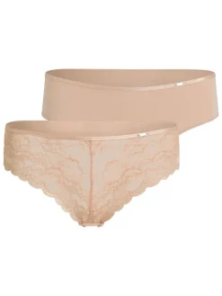 2-delige set: slips "Angie" beige