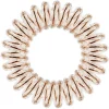2-delige set: spiraal haarbandjes goudkleurig - 3 stuks