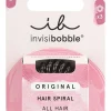 2-delige set: spiraal haarbandjes zwart - 3 stuks
