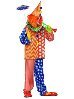 3-delig kostuum "Clown" meerkleurig