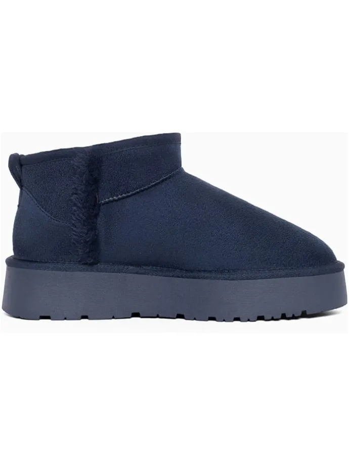 Enkelboots donkerblauw