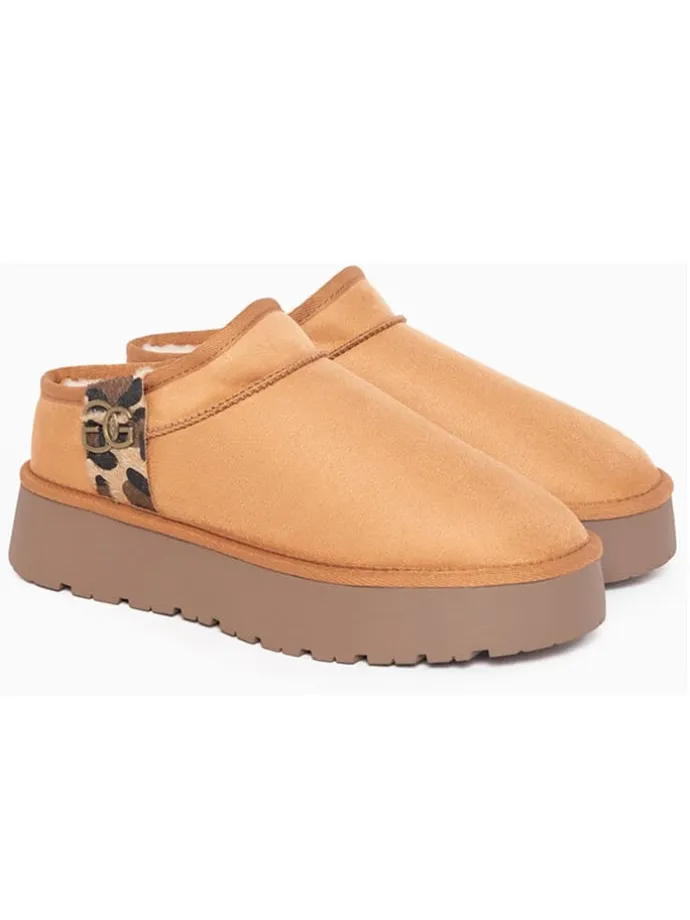 Enkelboots "Idila" lichtbruin