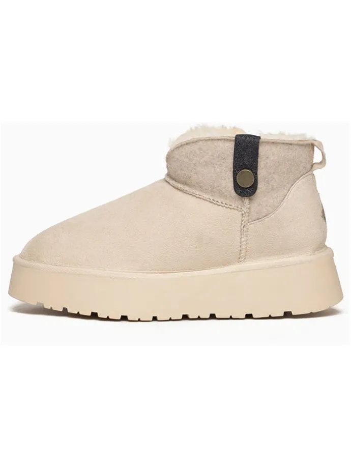 Enkelboots "Ifza" crème