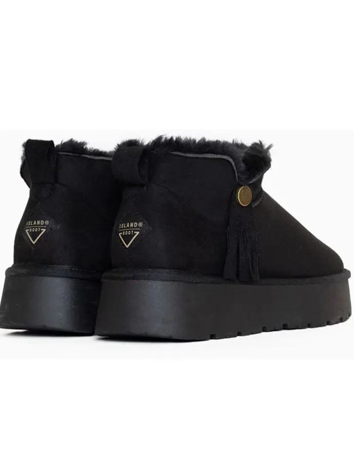 Enkelboots "Ilonie" zwart