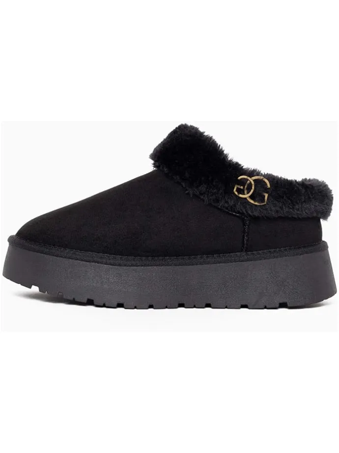 Enkelboots "Insha" zwart