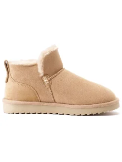 Enkelboots "Mia" beige