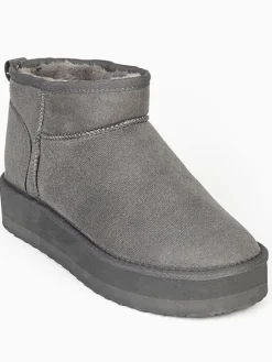 Enkelboots "Miley" grijs