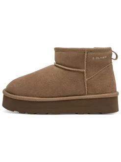 Enkelboots taupe
