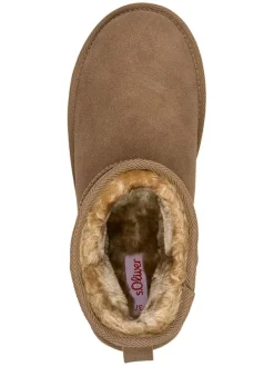 Enkelboots taupe