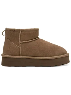 Enkelboots taupe