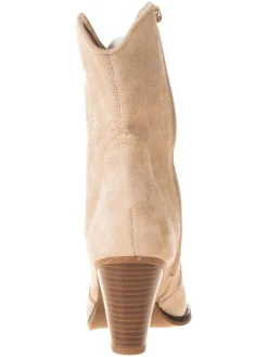Enkellaarzen beige