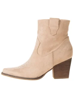 Enkellaarzen beige