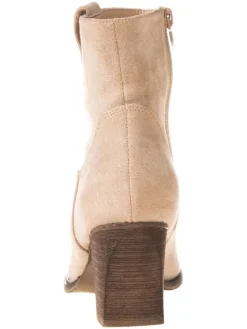 Enkellaarzen beige