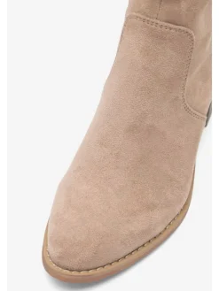 Enkellaarzen beige