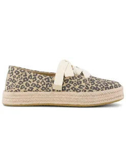 Espadrilles beige/antraciet