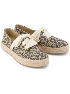Espadrilles beige/antraciet