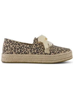 Espadrilles beige/antraciet