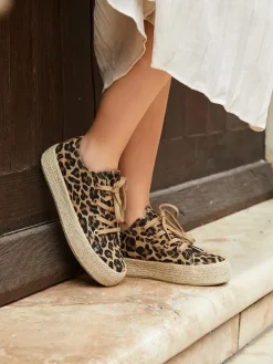 Espadrilles bruin/lichtbruin