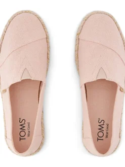 Espadrilles lichtroze