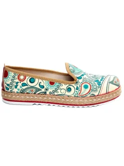 Espadrilles meerkleurig