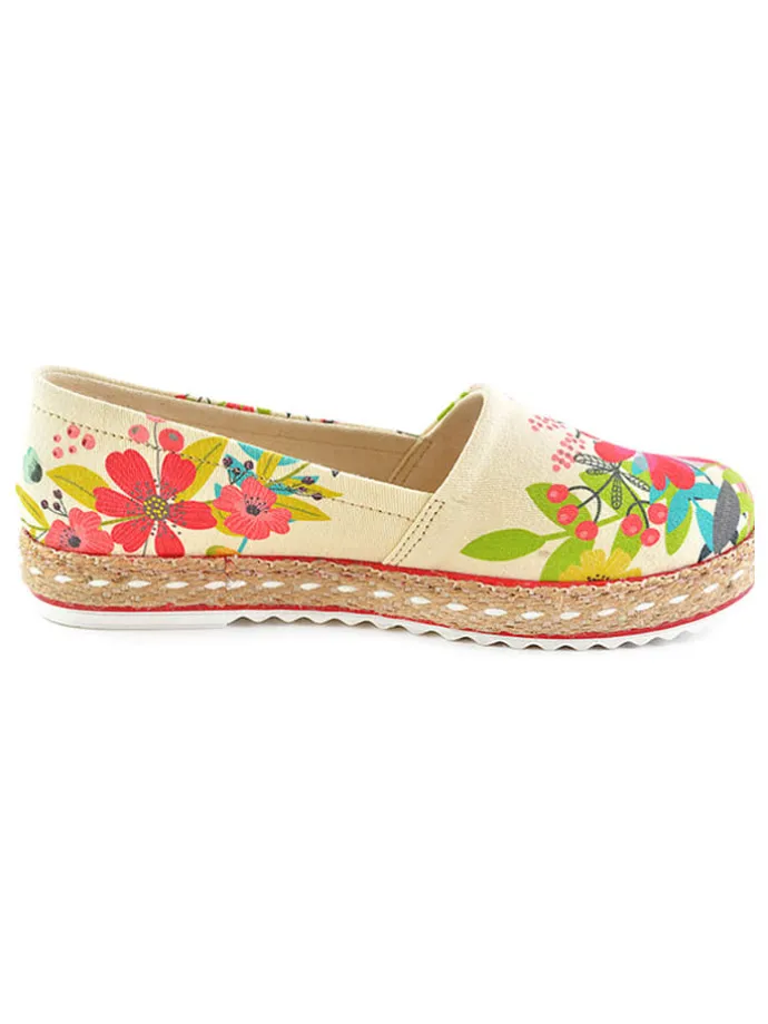 Espadrilles meerkleurig