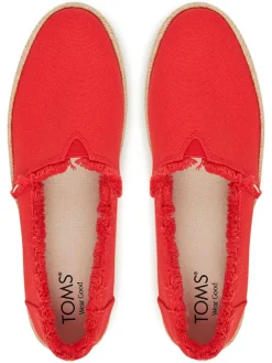 Espadrilles rood