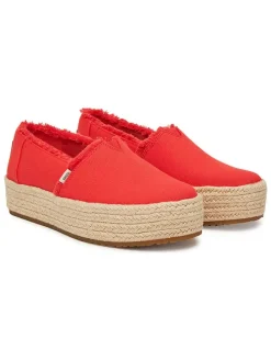 Espadrilles rood