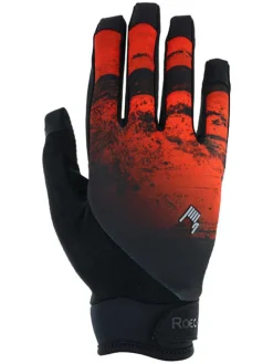 Fietshandschoenen "Montan" rood/zwart