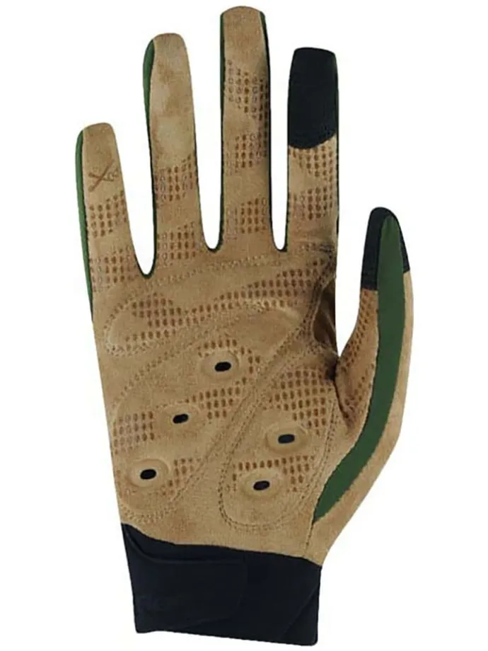 Fietshandschoenen "Murnau" groen/beige
