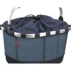 Fietsmand "KLICKfix" blauw - (B)45 x (H)40 x (D)40 cm
