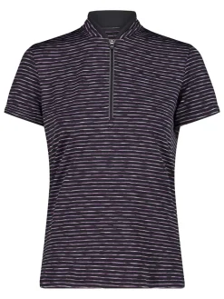 Fietsshirt paars/zwart