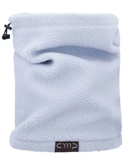 Fleece halswarmer lichtblauw