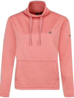 Fleece hoodie "Lexan" lichtroze