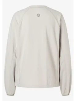 Fleece longsleeve "Rockbound" beige/grijs