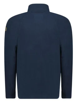 Fleece trui donkerblauw