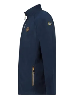 Fleece trui donkerblauw