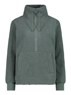 Fleece trui groen