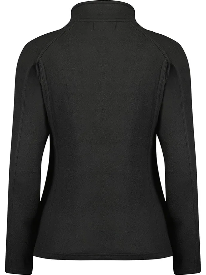 Fleece trui "Tonneauhz" zwart