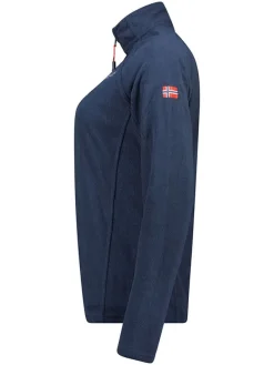 Fleece trui "Tug" donkerblauw